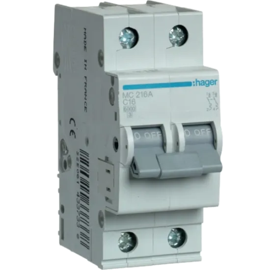  Зображення Hager Hager MC216A 