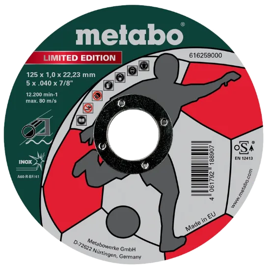  Зображення Metabo Metabo Limited Edition Soccer (616259000) 