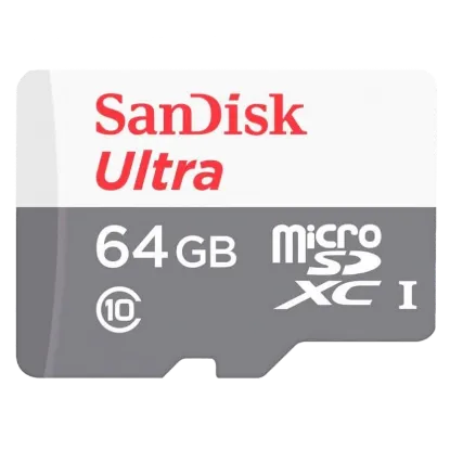  Зображення SanDisk SanDisk Ultra microSDXC 64GB 100MB/s Class 10 UHS-I 