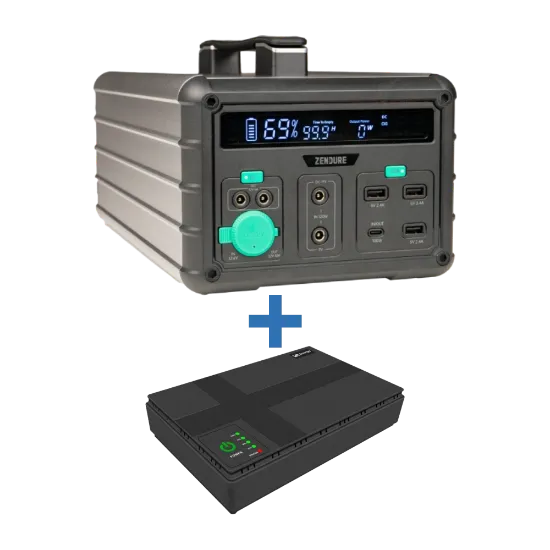  Зображення Zendure Superbase 1000M + VIA Energy Mini UPS 