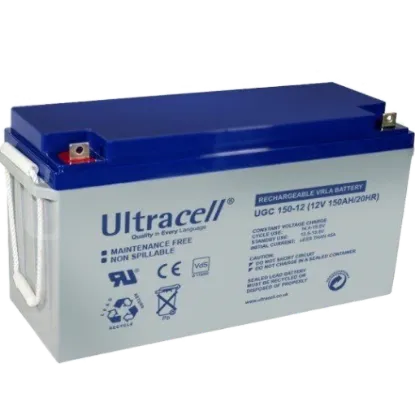  Зображення Ultracell UCG150-12 GEL 12 V 150 Ah 