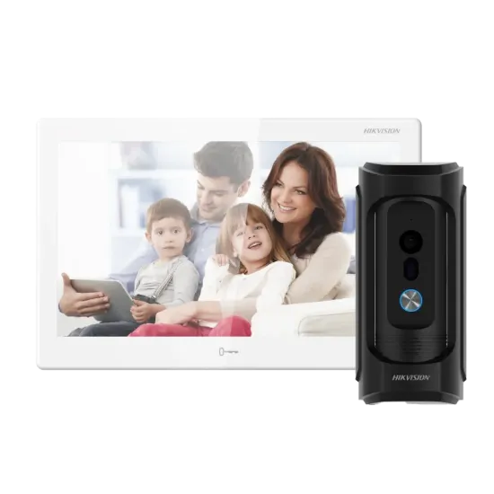  Зображення Hikvision Hikvision DS-KB8113-IME1(B)+DS-KH9510-WTE1(B) 